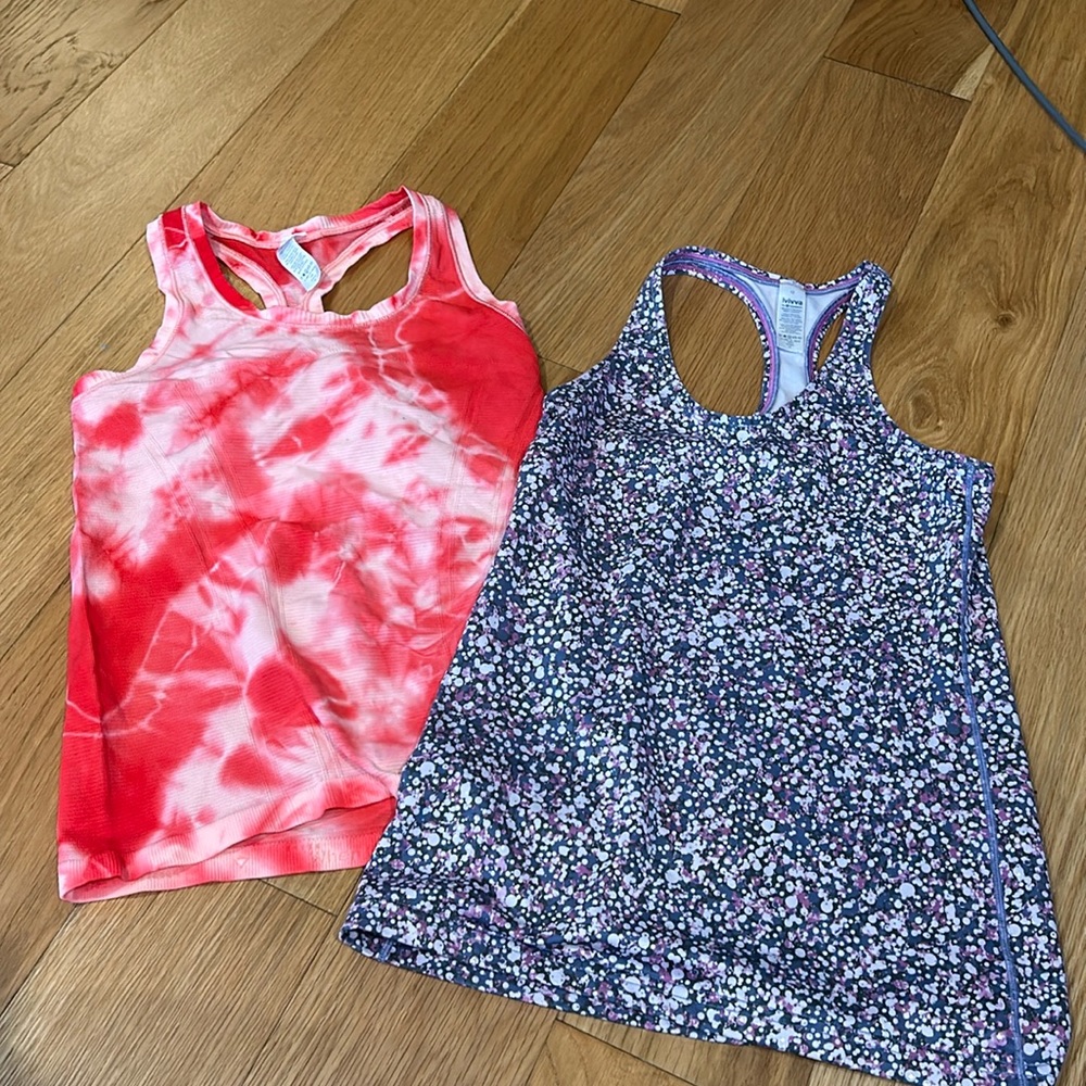 Lululemon ivivva girls tank tops Size 12